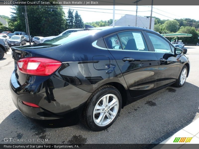 Mosaic Black Metallic / Jet Black 2016 Chevrolet Cruze LT Sedan