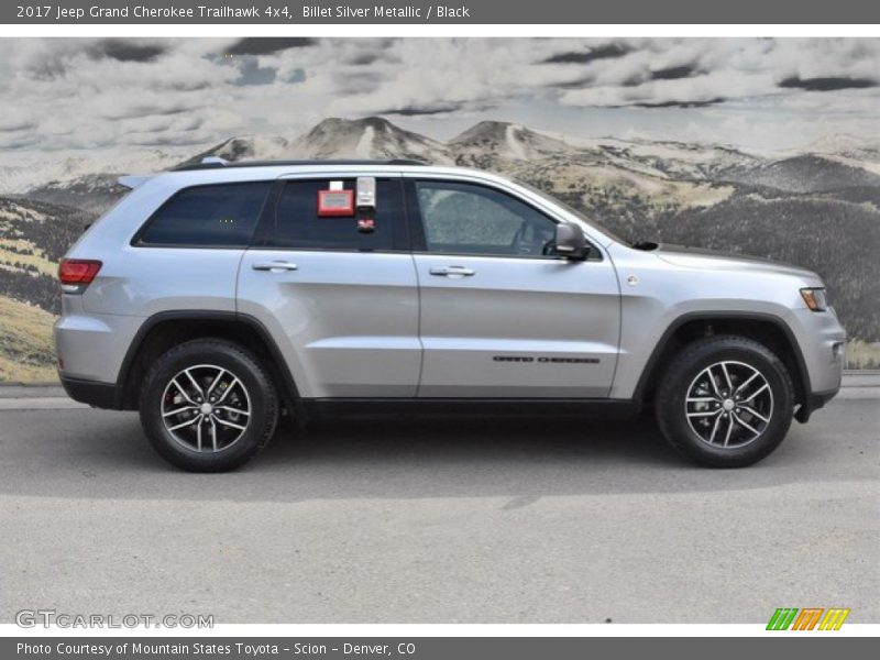 Billet Silver Metallic / Black 2017 Jeep Grand Cherokee Trailhawk 4x4