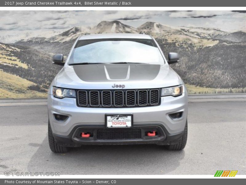Billet Silver Metallic / Black 2017 Jeep Grand Cherokee Trailhawk 4x4
