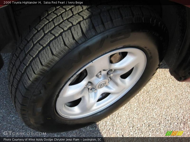 Salsa Red Pearl / Ivory Beige 2006 Toyota Highlander I4