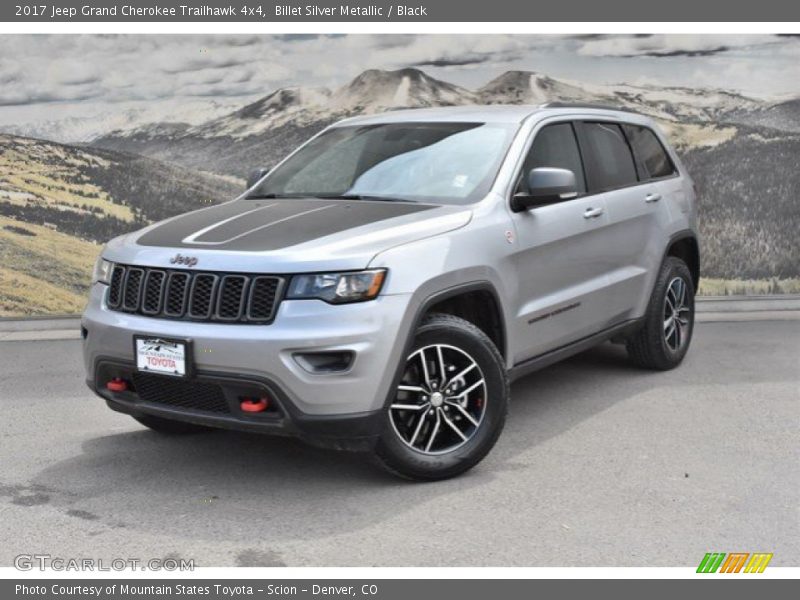 Billet Silver Metallic / Black 2017 Jeep Grand Cherokee Trailhawk 4x4