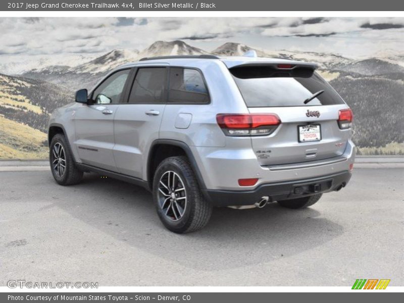 Billet Silver Metallic / Black 2017 Jeep Grand Cherokee Trailhawk 4x4