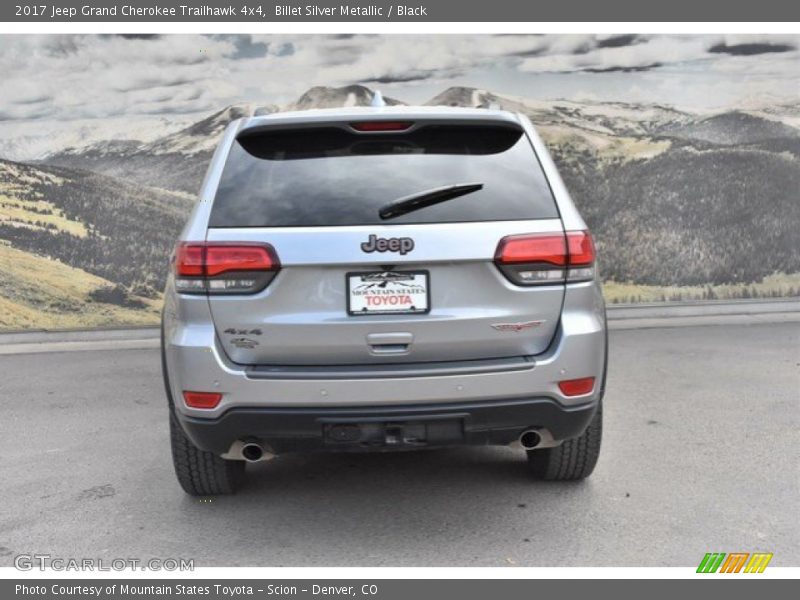 Billet Silver Metallic / Black 2017 Jeep Grand Cherokee Trailhawk 4x4
