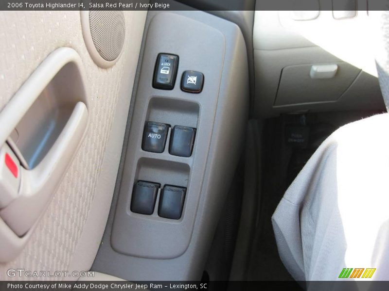 Salsa Red Pearl / Ivory Beige 2006 Toyota Highlander I4