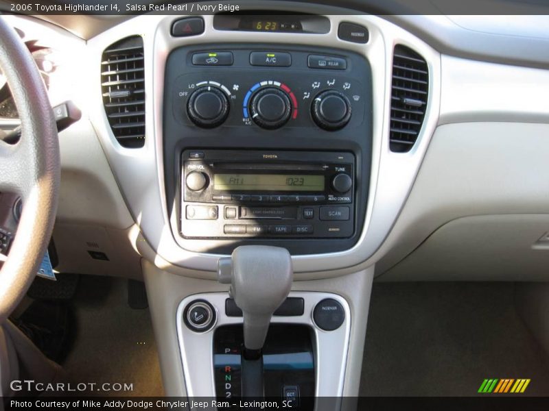Salsa Red Pearl / Ivory Beige 2006 Toyota Highlander I4