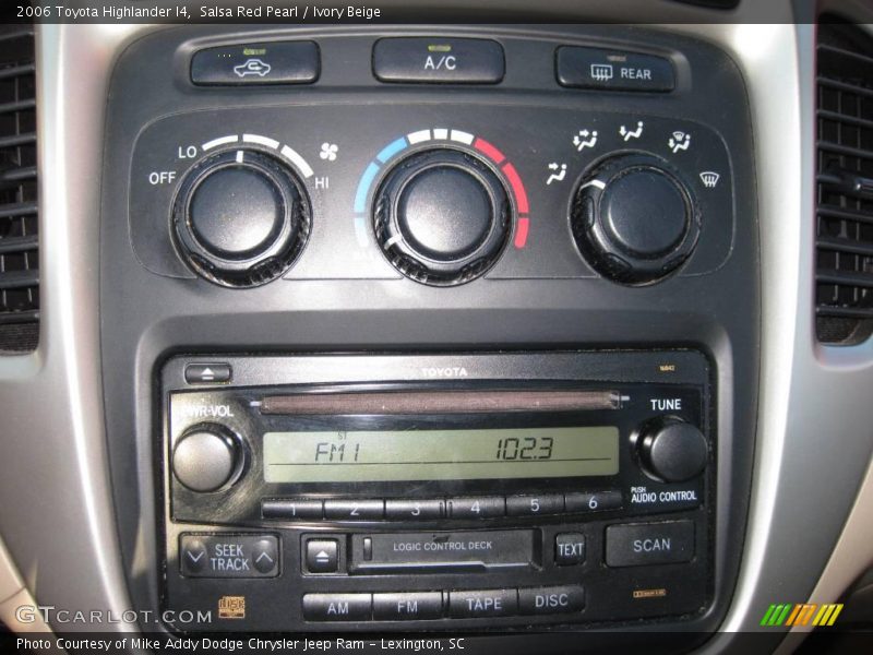 Salsa Red Pearl / Ivory Beige 2006 Toyota Highlander I4