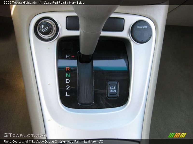 Salsa Red Pearl / Ivory Beige 2006 Toyota Highlander I4