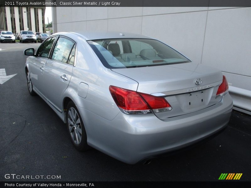Classic Silver Metallic / Light Gray 2011 Toyota Avalon Limited