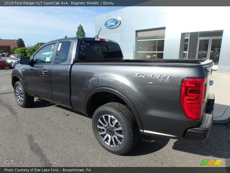 Magnetic Metallic / Ebony 2019 Ford Ranger XLT SuperCab 4x4