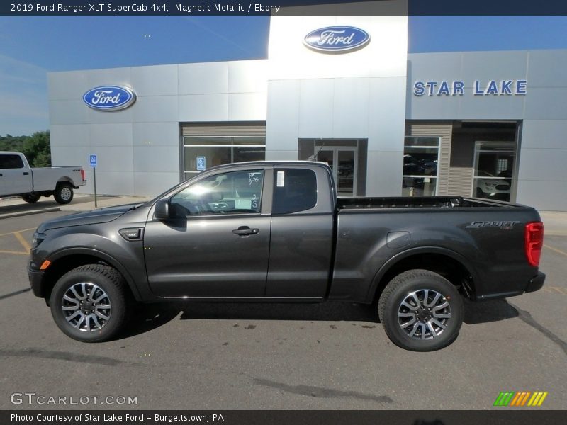 Magnetic Metallic / Ebony 2019 Ford Ranger XLT SuperCab 4x4