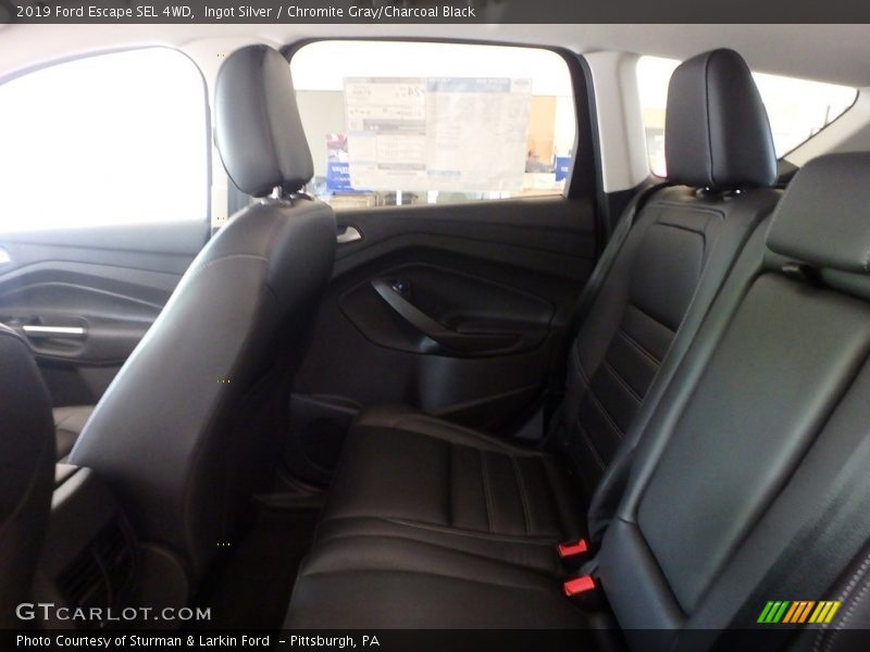 Ingot Silver / Chromite Gray/Charcoal Black 2019 Ford Escape SEL 4WD