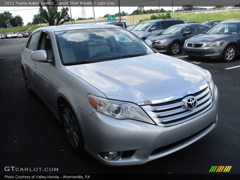 Classic Silver Metallic / Light Gray 2011 Toyota Avalon Limited