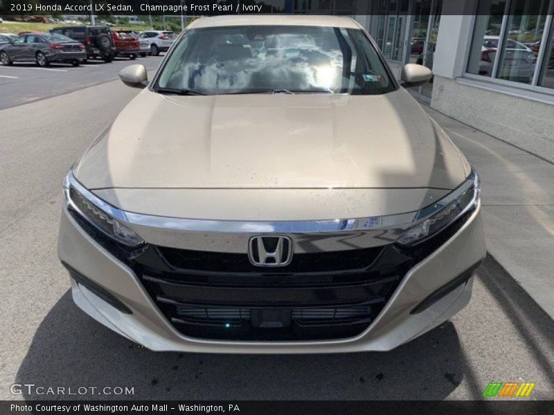 Champagne Frost Pearl / Ivory 2019 Honda Accord LX Sedan