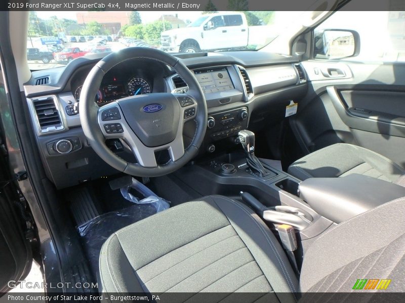 Magnetic Metallic / Ebony 2019 Ford Ranger XLT SuperCab 4x4