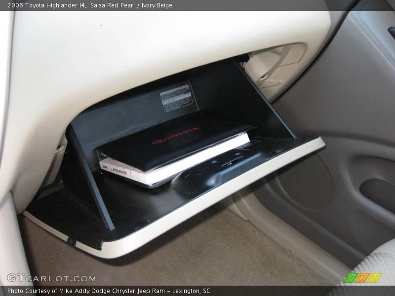 Salsa Red Pearl / Ivory Beige 2006 Toyota Highlander I4