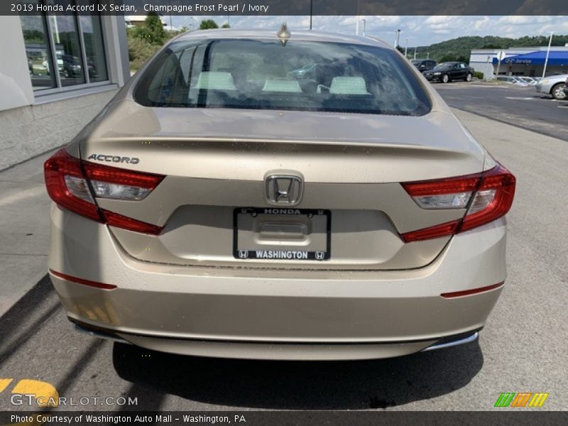 Champagne Frost Pearl / Ivory 2019 Honda Accord LX Sedan