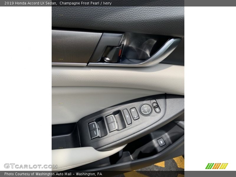 Champagne Frost Pearl / Ivory 2019 Honda Accord LX Sedan