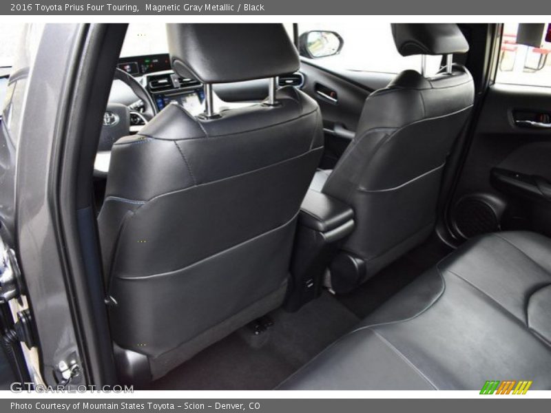 Magnetic Gray Metallic / Black 2016 Toyota Prius Four Touring