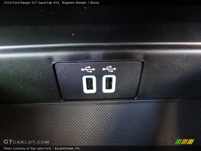 Magnetic Metallic / Ebony 2019 Ford Ranger XLT SuperCab 4x4