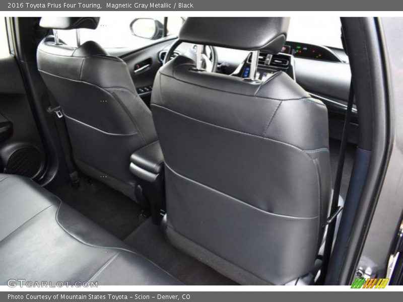 Magnetic Gray Metallic / Black 2016 Toyota Prius Four Touring