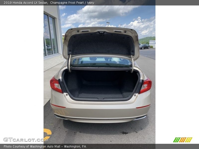 Champagne Frost Pearl / Ivory 2019 Honda Accord LX Sedan