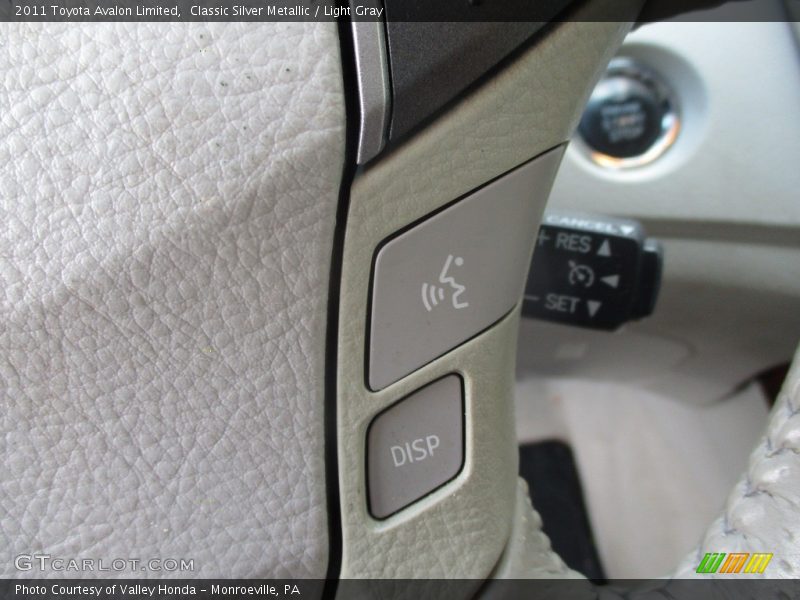 Classic Silver Metallic / Light Gray 2011 Toyota Avalon Limited