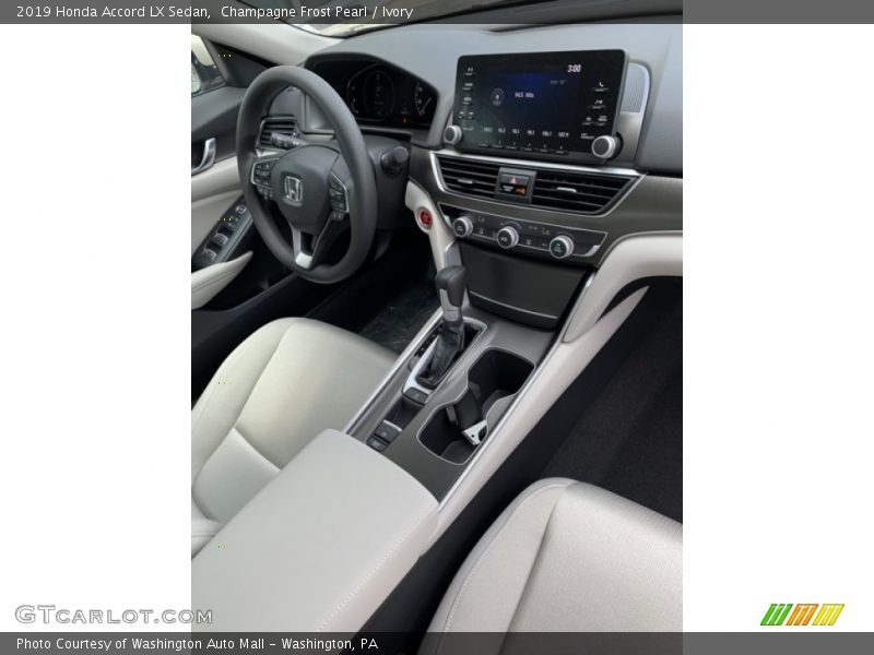 Champagne Frost Pearl / Ivory 2019 Honda Accord LX Sedan