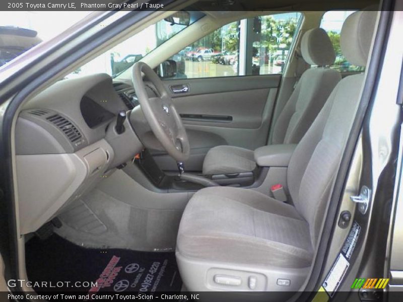 Phantom Gray Pearl / Taupe 2005 Toyota Camry LE