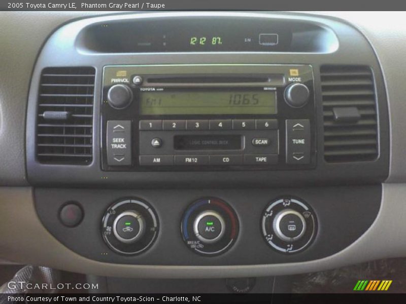 Phantom Gray Pearl / Taupe 2005 Toyota Camry LE