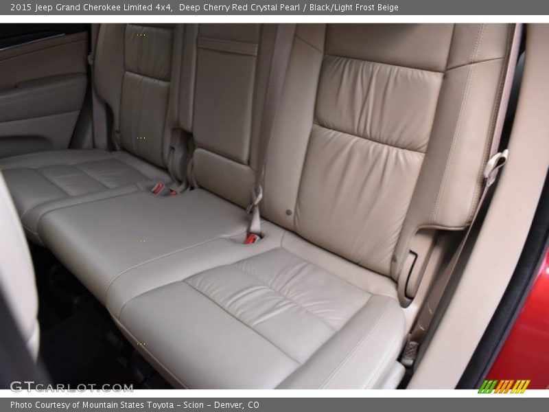 Deep Cherry Red Crystal Pearl / Black/Light Frost Beige 2015 Jeep Grand Cherokee Limited 4x4