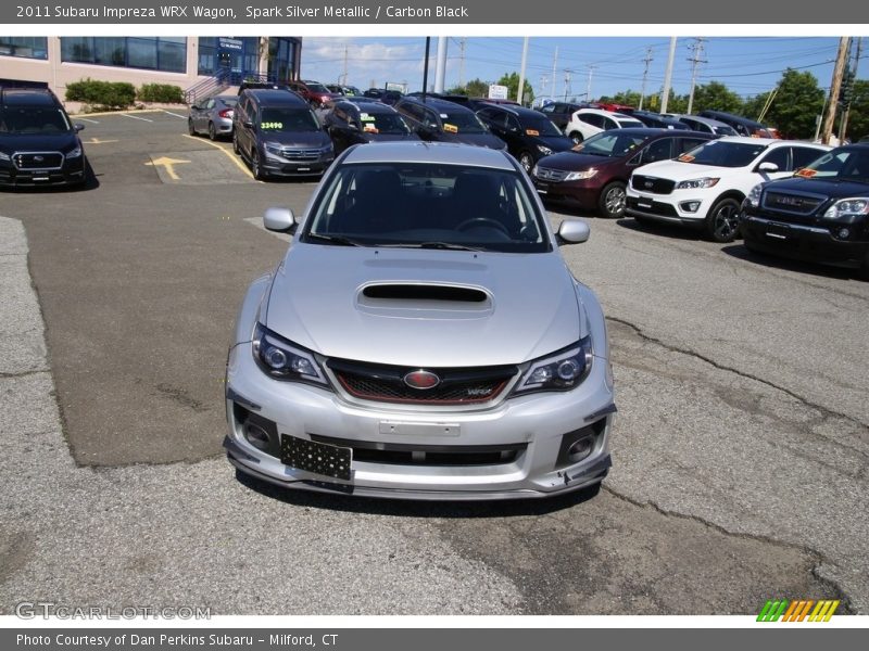 Spark Silver Metallic / Carbon Black 2011 Subaru Impreza WRX Wagon