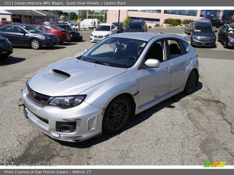 Spark Silver Metallic / Carbon Black 2011 Subaru Impreza WRX Wagon