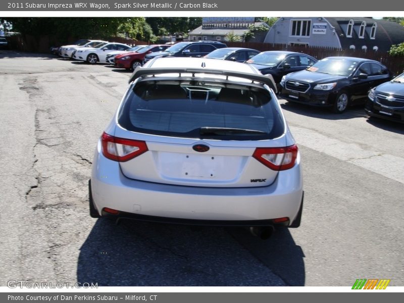 Spark Silver Metallic / Carbon Black 2011 Subaru Impreza WRX Wagon