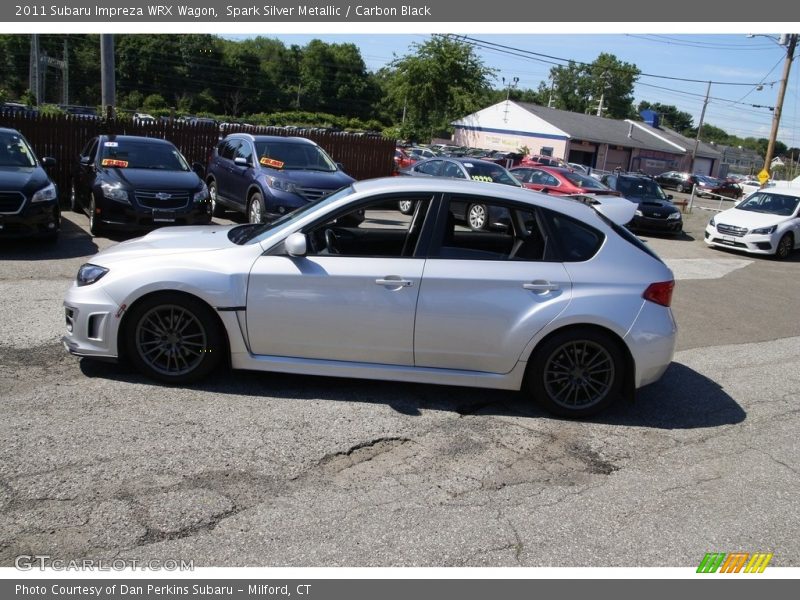 Spark Silver Metallic / Carbon Black 2011 Subaru Impreza WRX Wagon