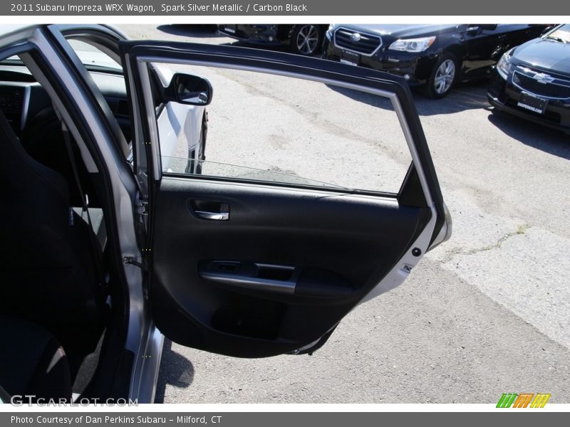 Spark Silver Metallic / Carbon Black 2011 Subaru Impreza WRX Wagon
