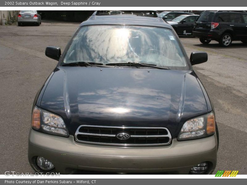 Deep Sapphire / Gray 2002 Subaru Outback Wagon