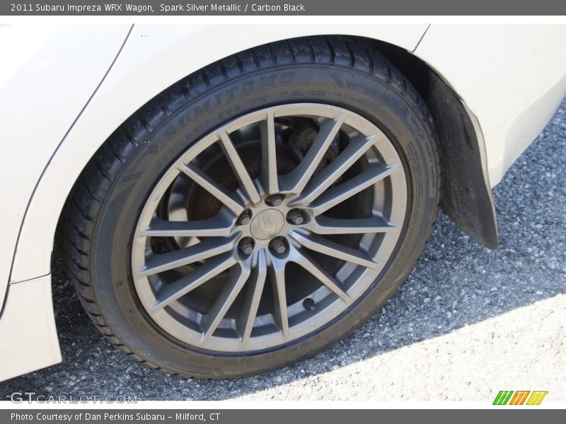 Spark Silver Metallic / Carbon Black 2011 Subaru Impreza WRX Wagon