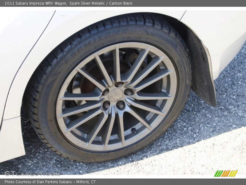 Spark Silver Metallic / Carbon Black 2011 Subaru Impreza WRX Wagon