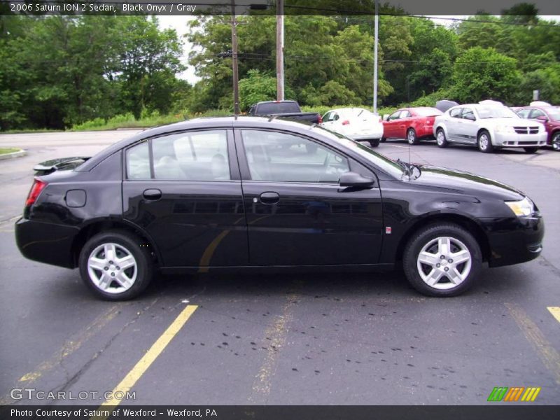 Black Onyx / Gray 2006 Saturn ION 2 Sedan