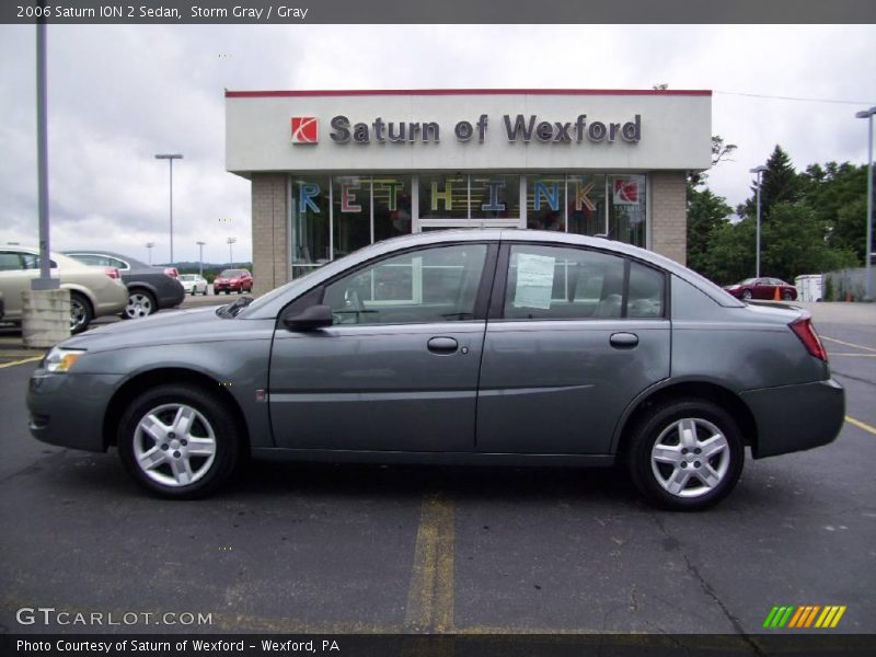 Storm Gray / Gray 2006 Saturn ION 2 Sedan