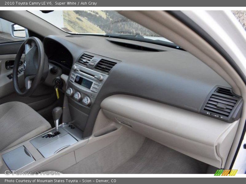 Super White / Ash Gray 2010 Toyota Camry LE V6