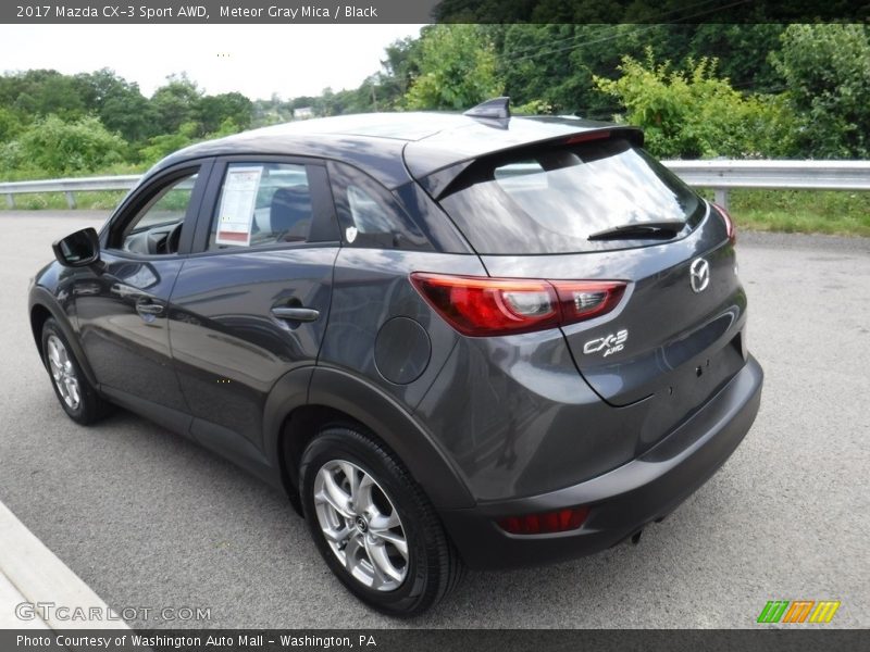 Meteor Gray Mica / Black 2017 Mazda CX-3 Sport AWD