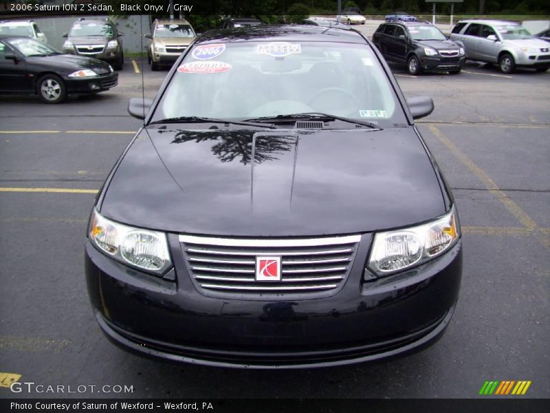 Black Onyx / Gray 2006 Saturn ION 2 Sedan