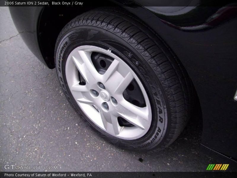 Black Onyx / Gray 2006 Saturn ION 2 Sedan