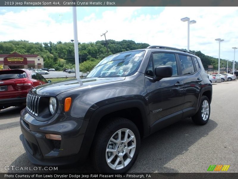 Granite Crystal Metallic / Black 2019 Jeep Renegade Sport 4x4