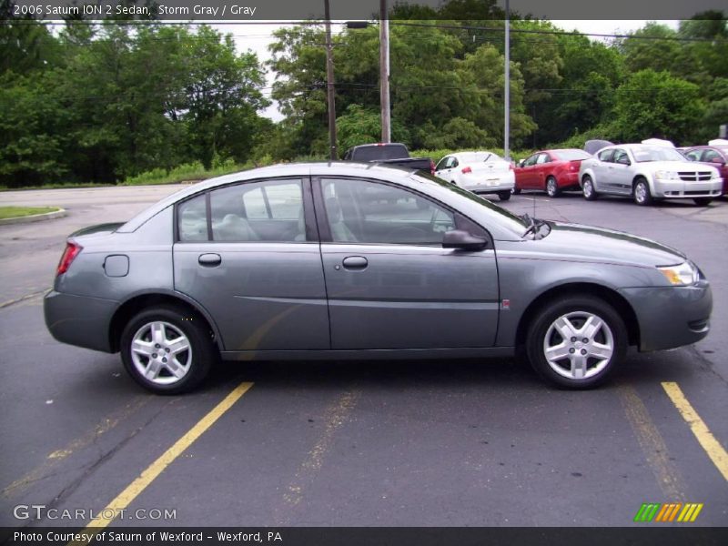 Storm Gray / Gray 2006 Saturn ION 2 Sedan
