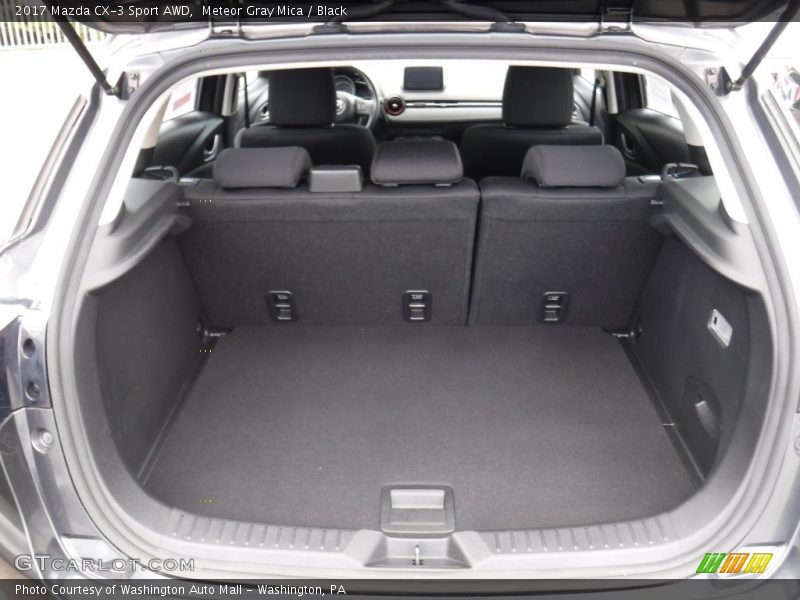 Meteor Gray Mica / Black 2017 Mazda CX-3 Sport AWD
