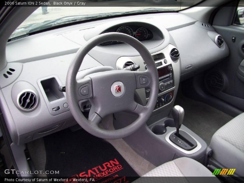 Black Onyx / Gray 2006 Saturn ION 2 Sedan