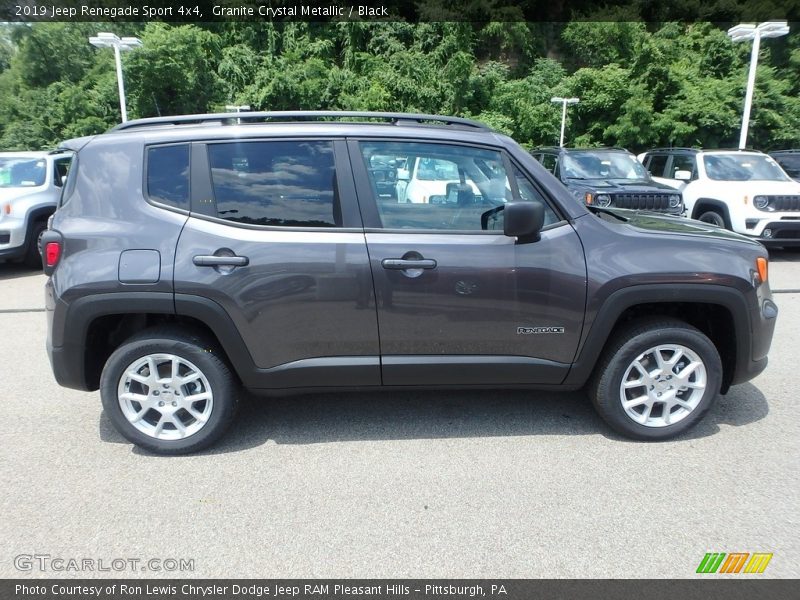 Granite Crystal Metallic / Black 2019 Jeep Renegade Sport 4x4