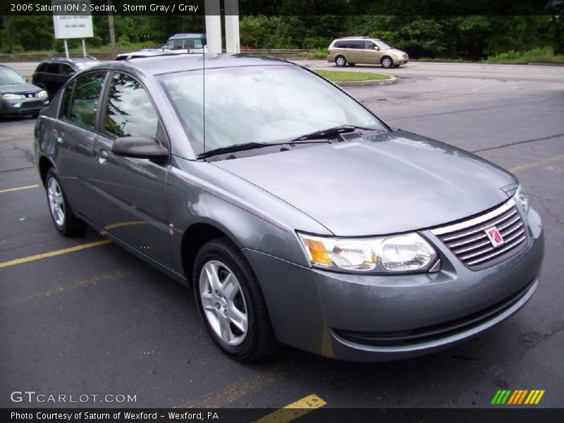 Storm Gray / Gray 2006 Saturn ION 2 Sedan